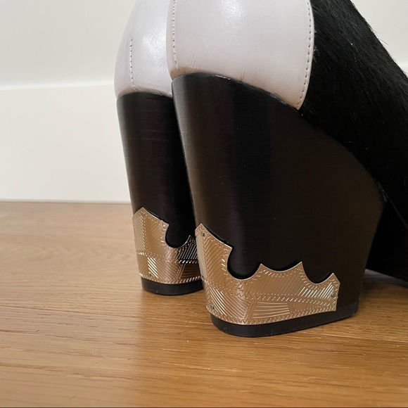TOGA PULLA Contrast Metal Detailed Wedge Pump EU39 - Picture 7 of 11